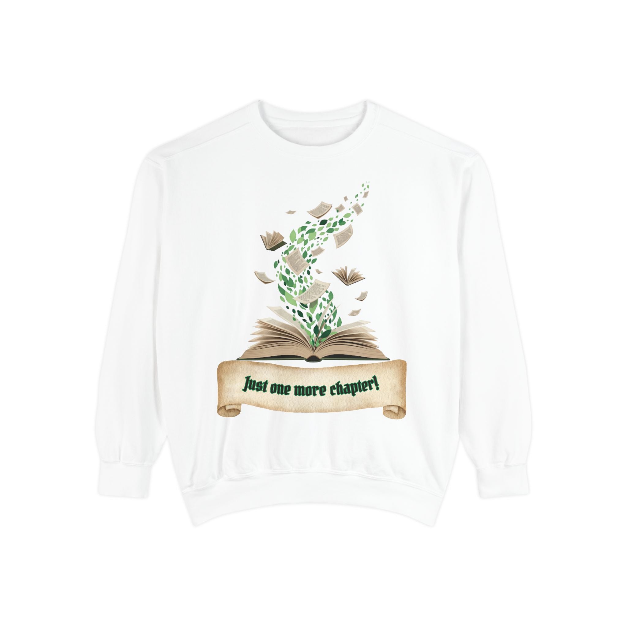 Book Lovers Sweatshirt - Unisex Garment-Dyed