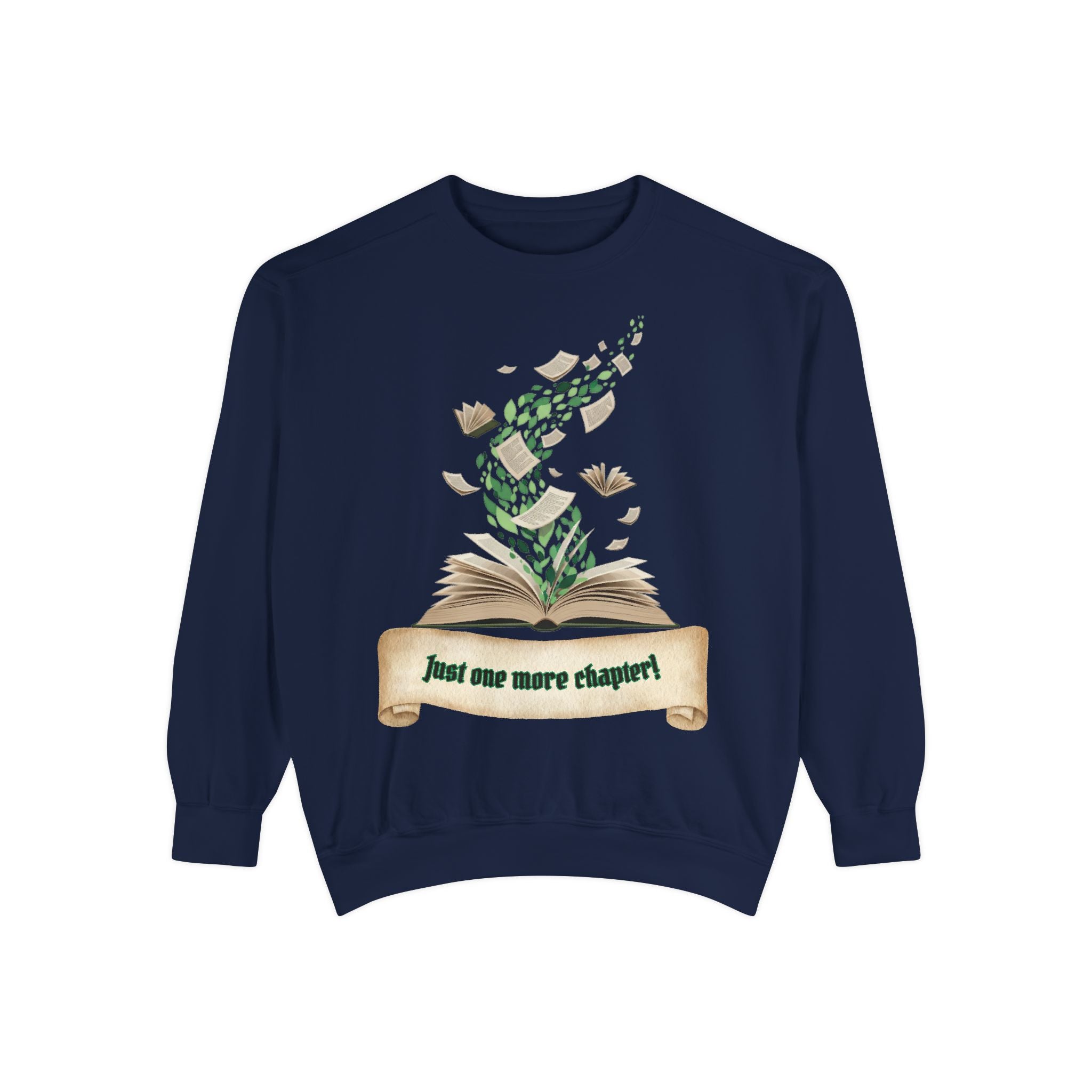 Book Lovers Sweatshirt - Unisex Garment-Dyed