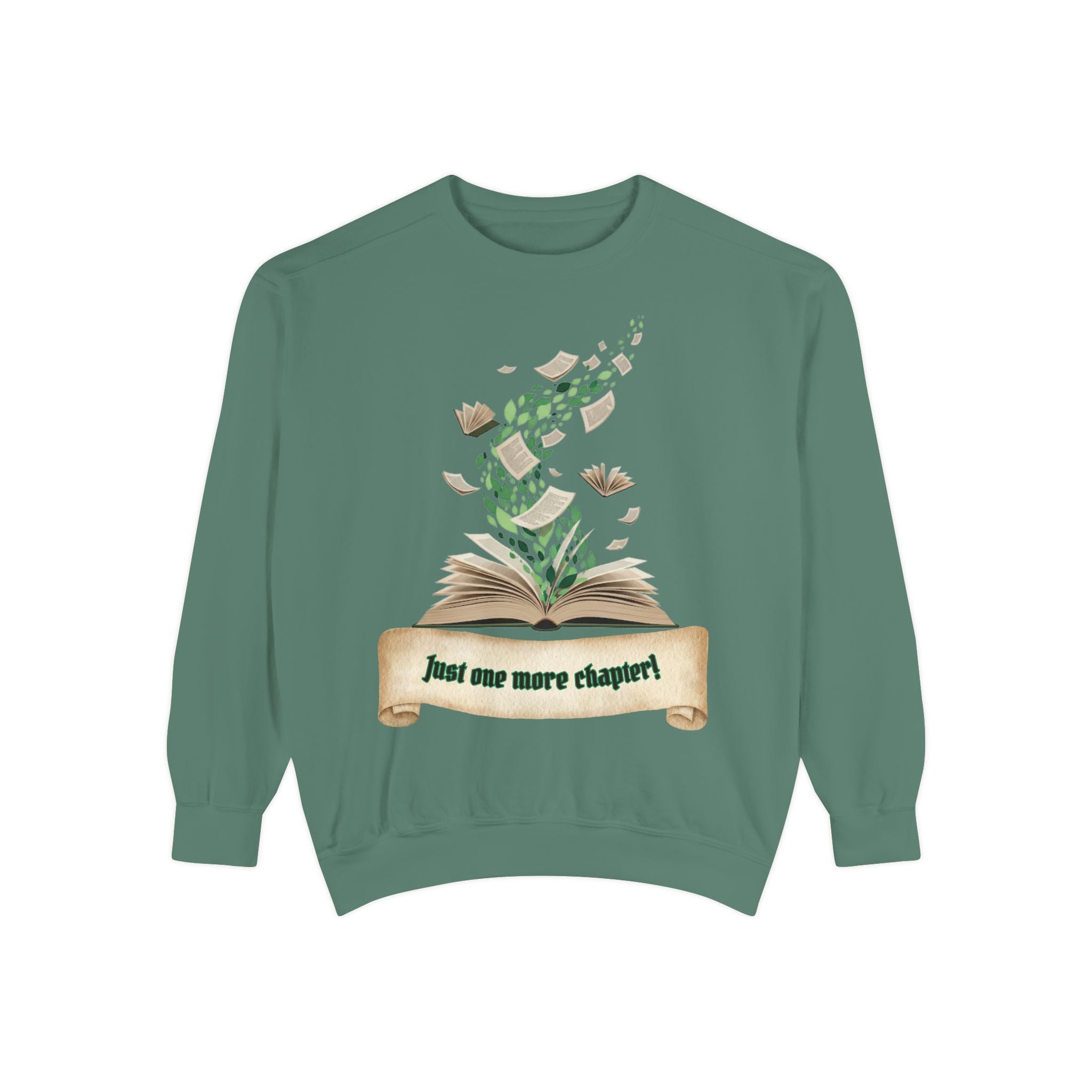 Book Lovers Sweatshirt - Unisex Garment-Dyed