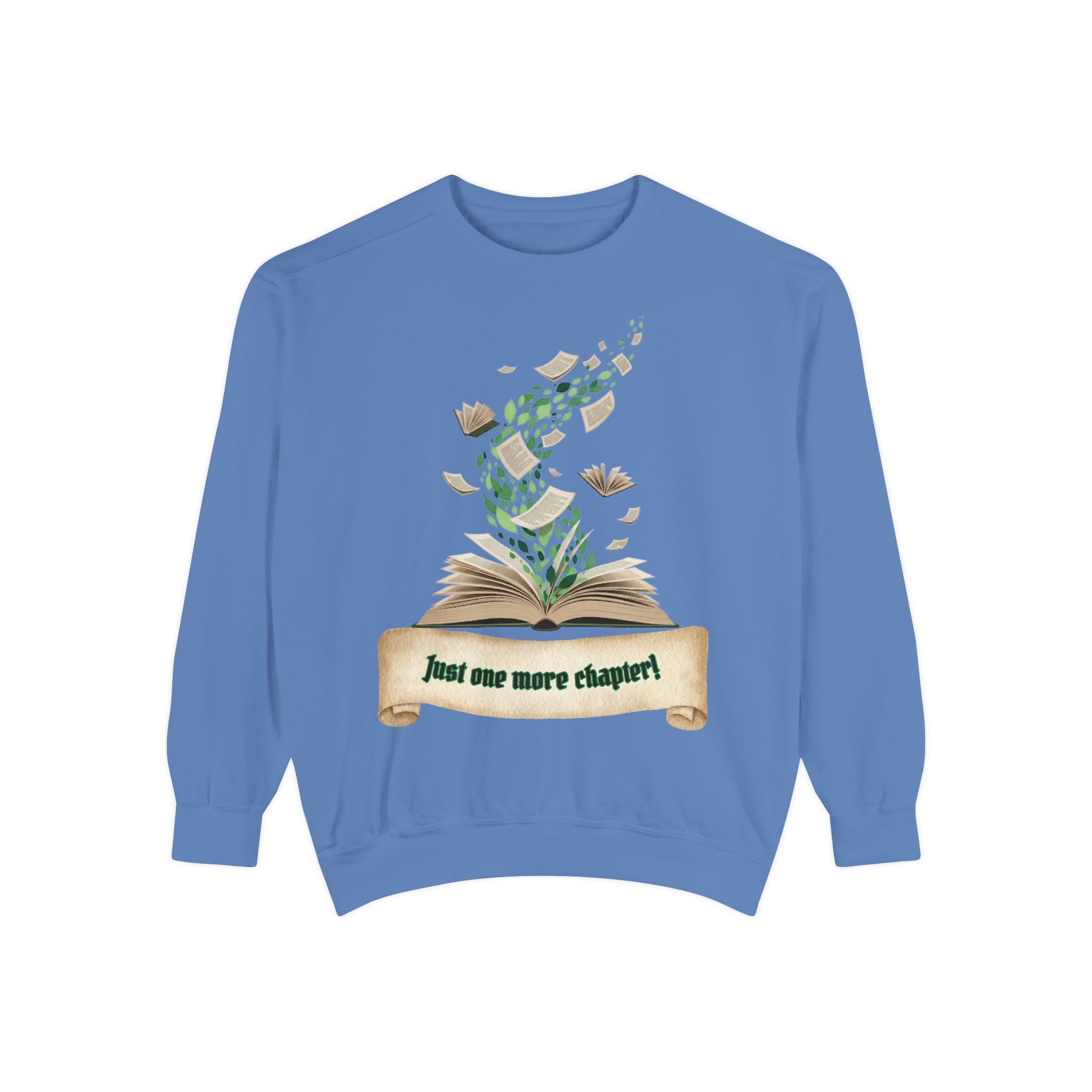 Book Lovers Sweatshirt - Unisex Garment-Dyed