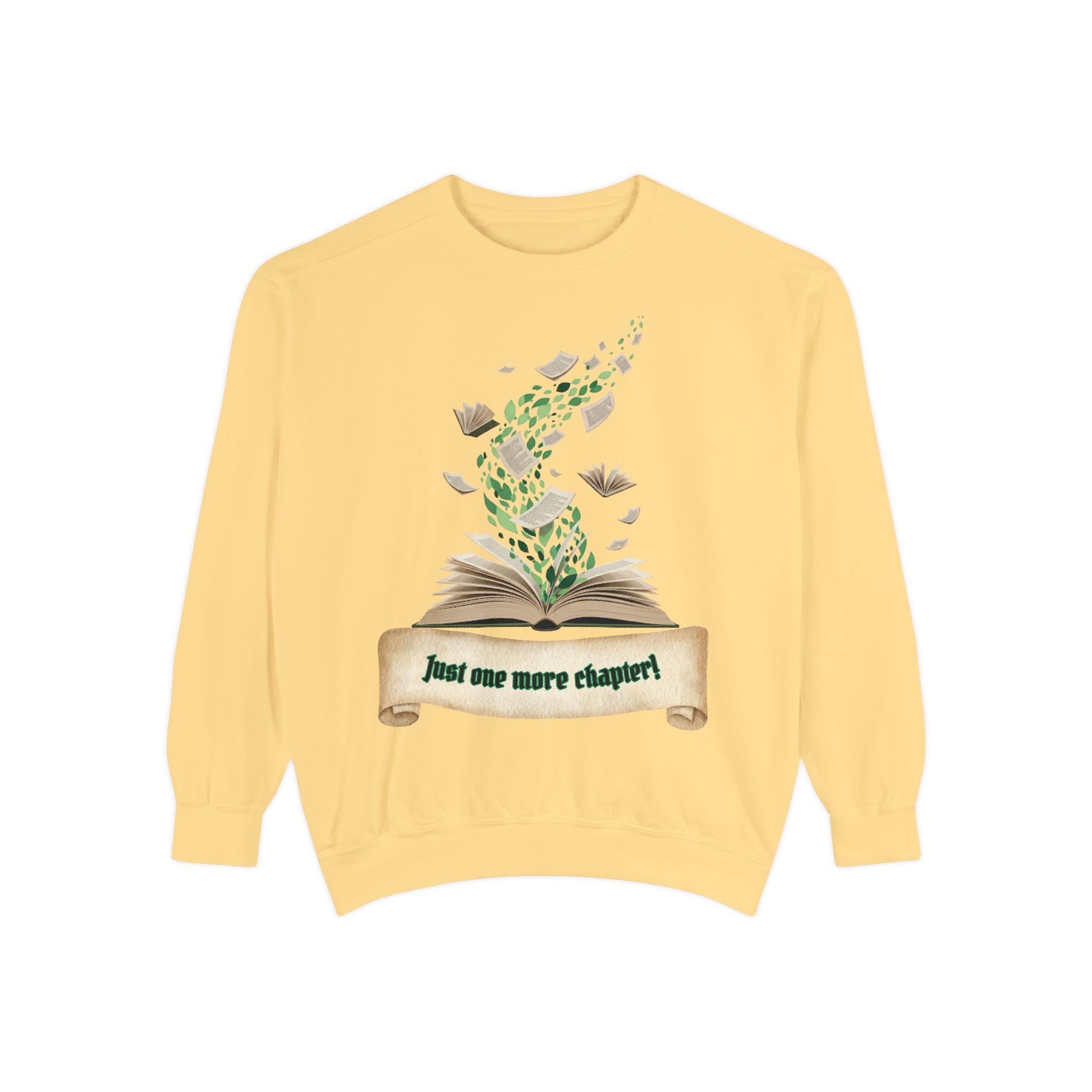 Book Lovers Sweatshirt - Unisex Garment-Dyed