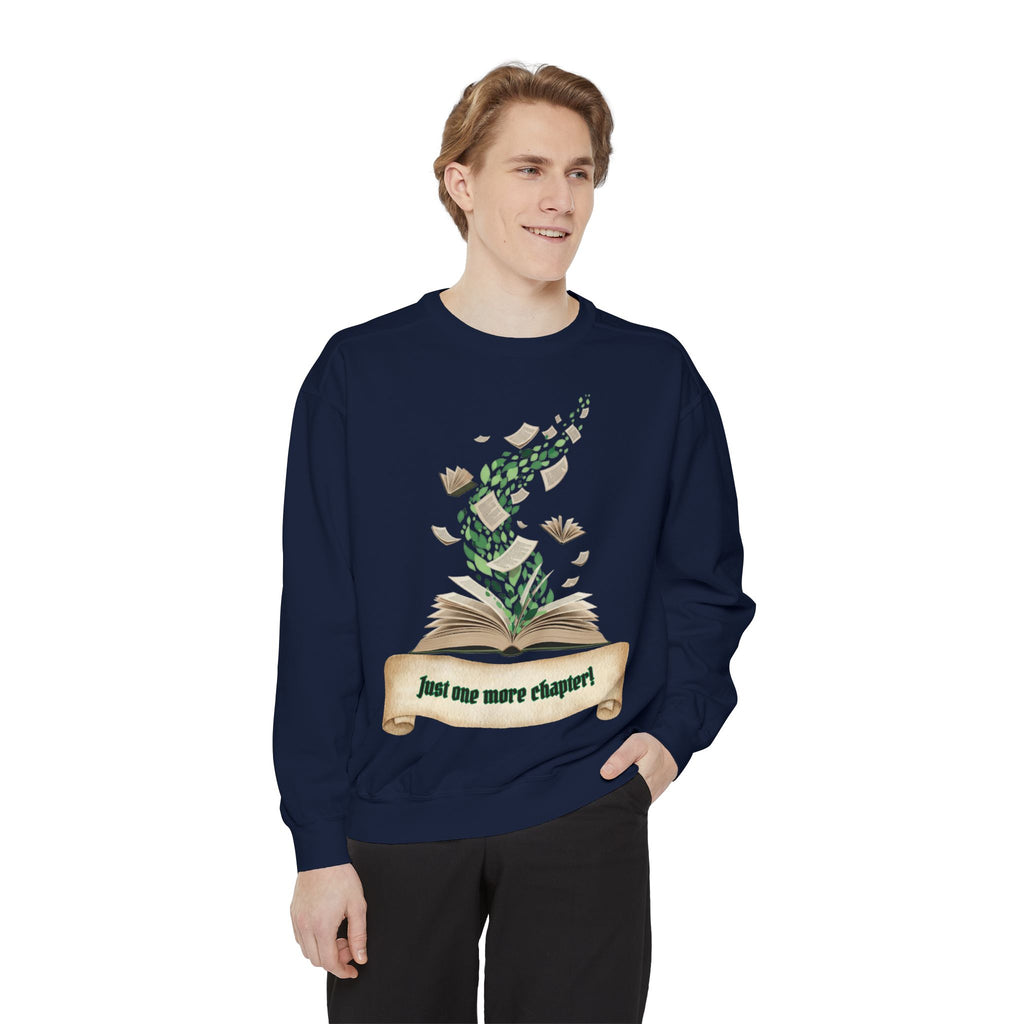Book Lovers Sweatshirt - Unisex Garment-Dyed