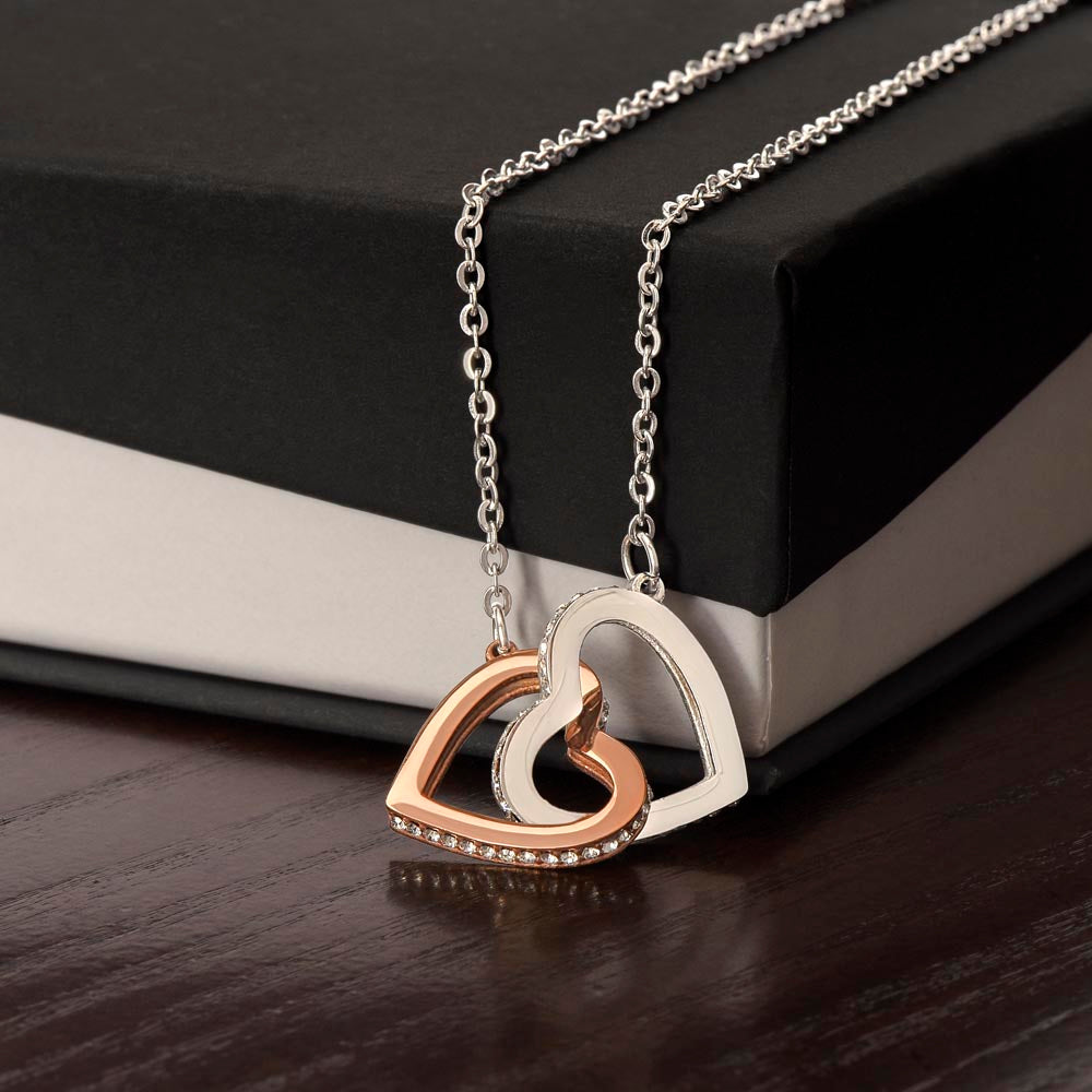 Eternal Love Interlocking Hearts Necklace