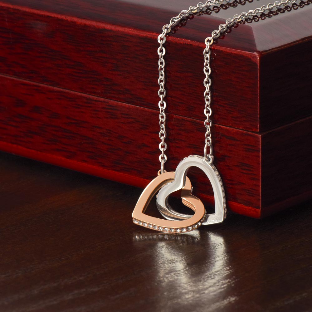 Eternal Love Interlocking Hearts Necklace