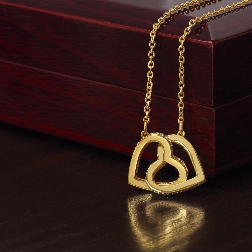 Eternal Love Interlocking Hearts Necklace